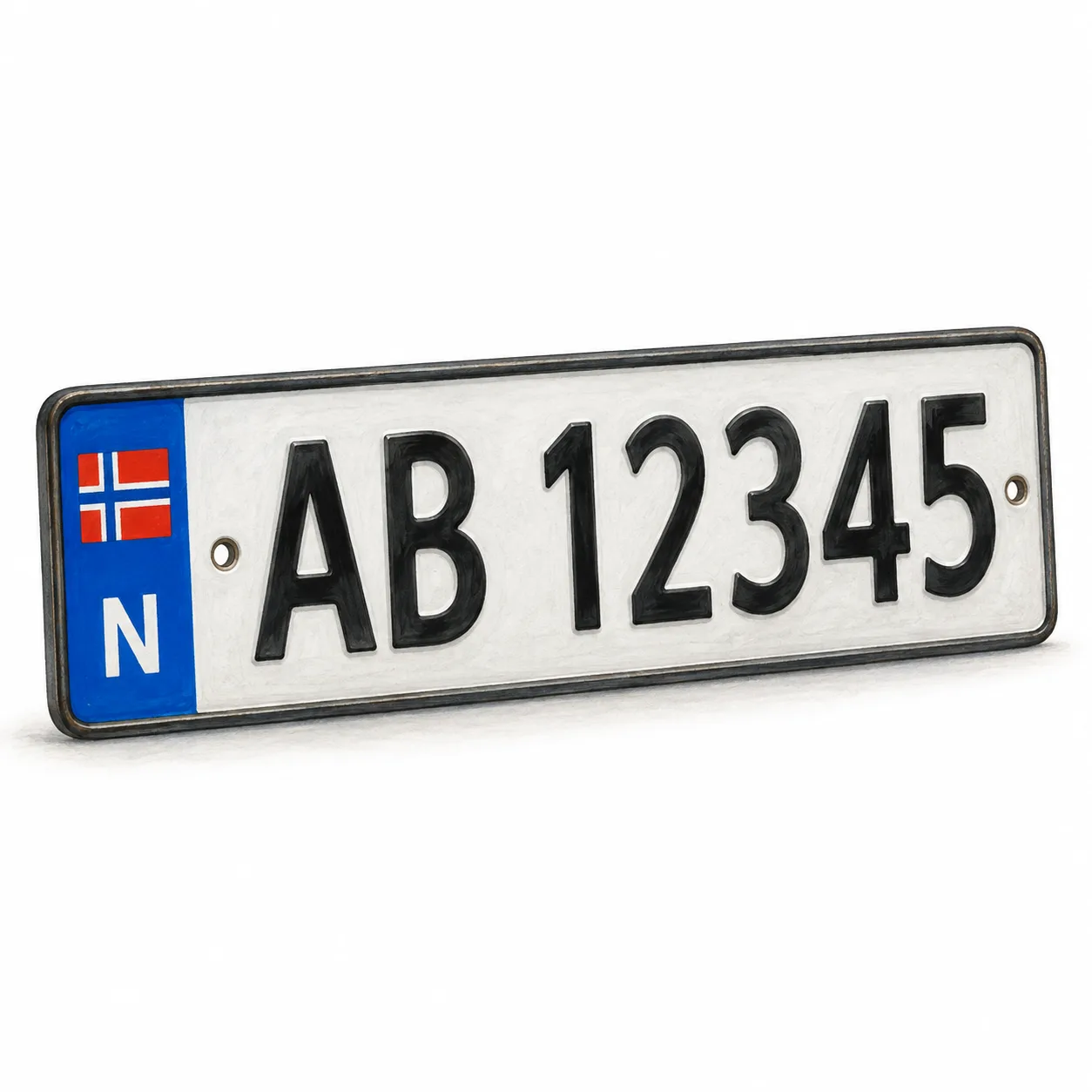 number plate
