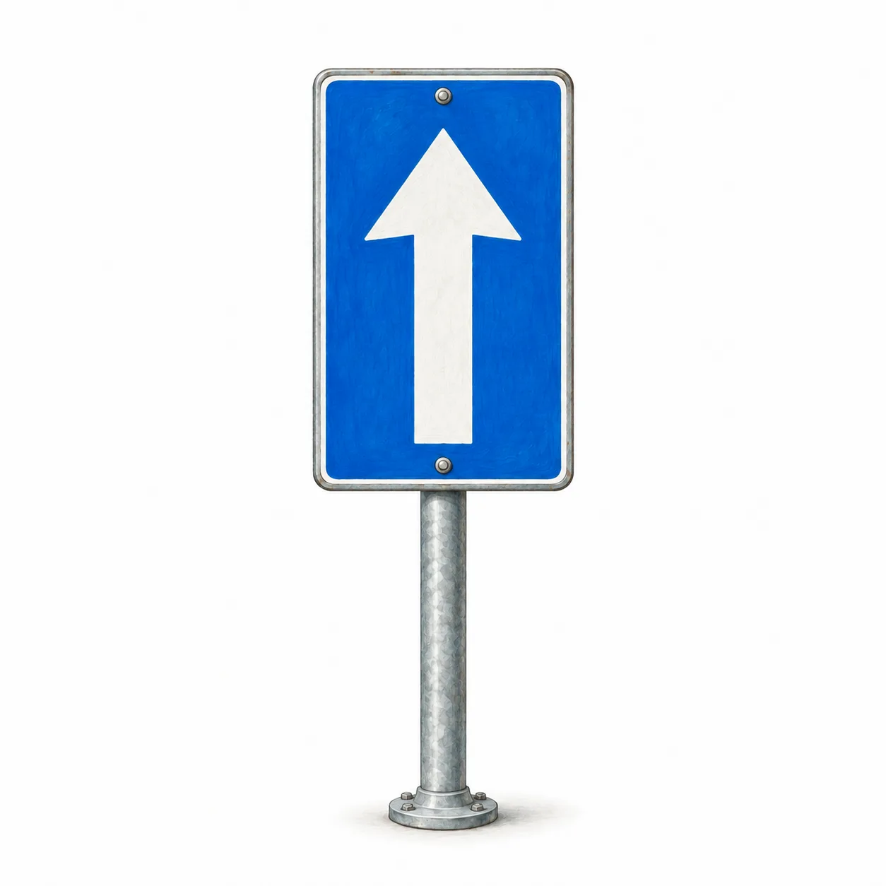 one-way sign