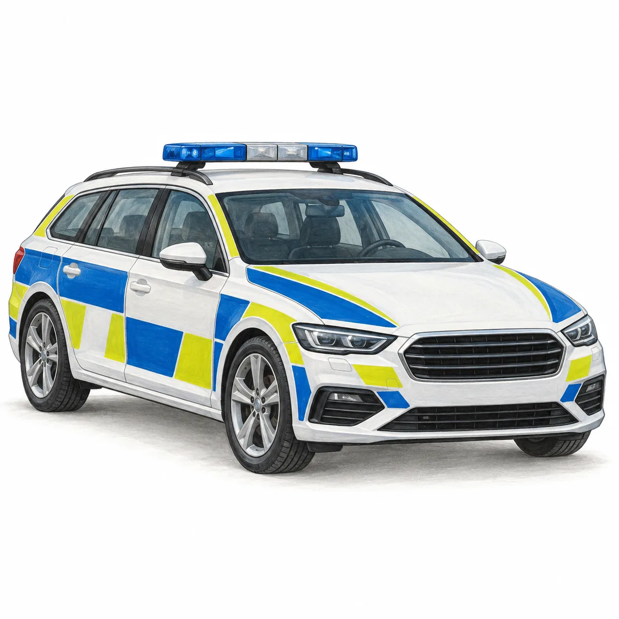 police car