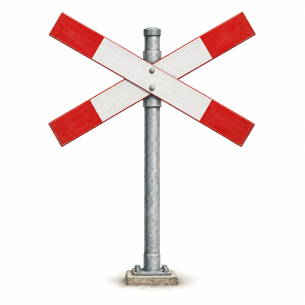 cruz de San Andrés ferroviaria