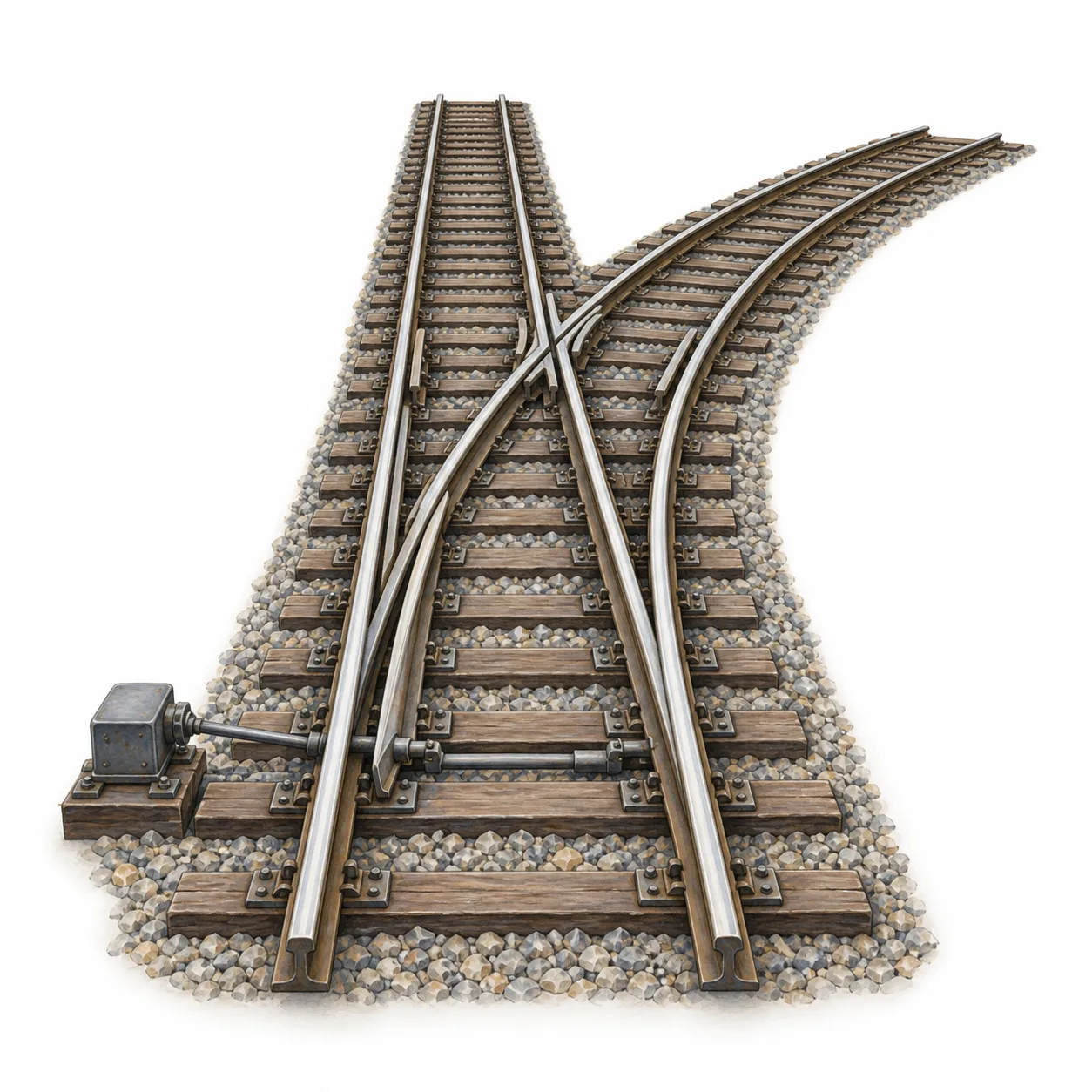 railway points