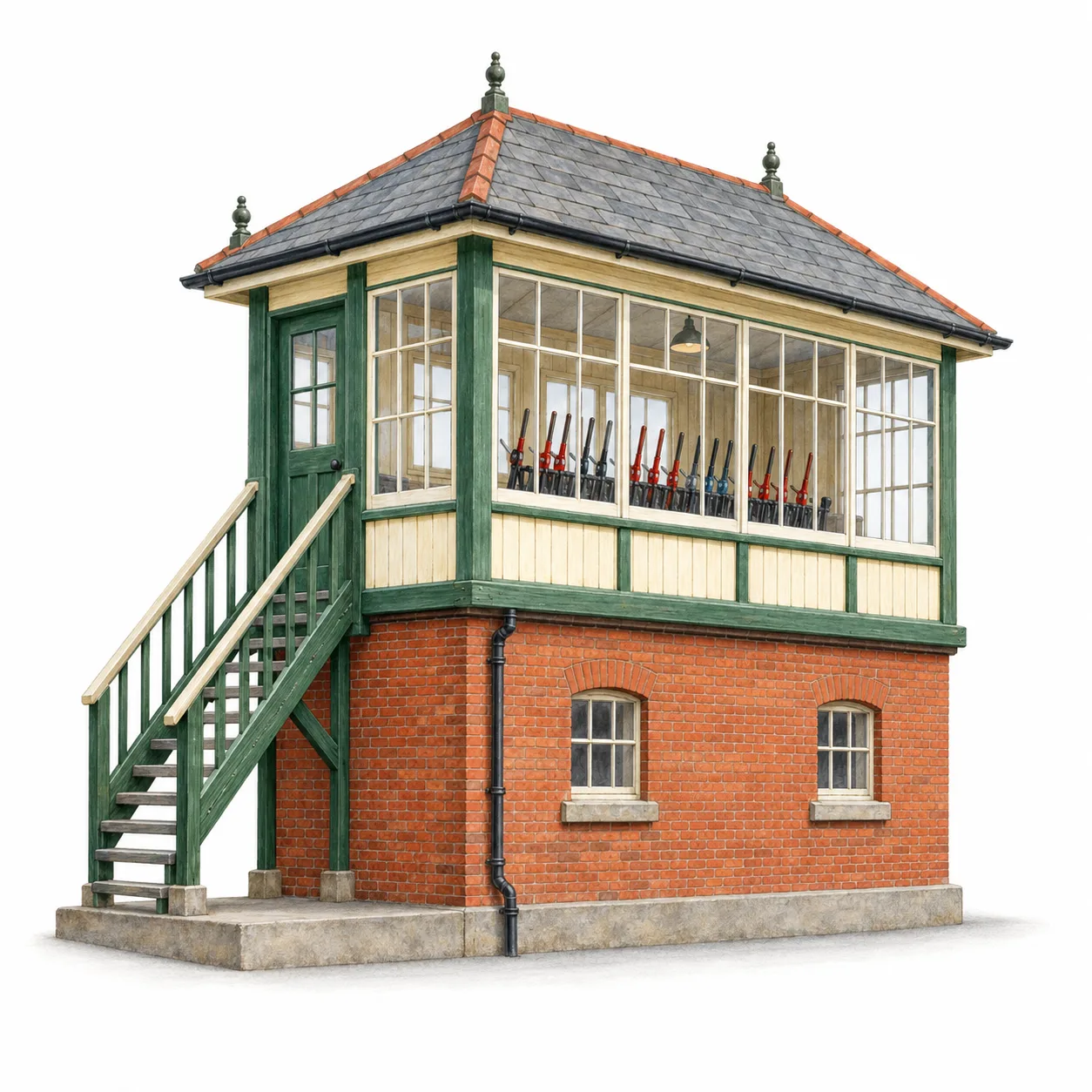 poste de signalisation ferroviaire