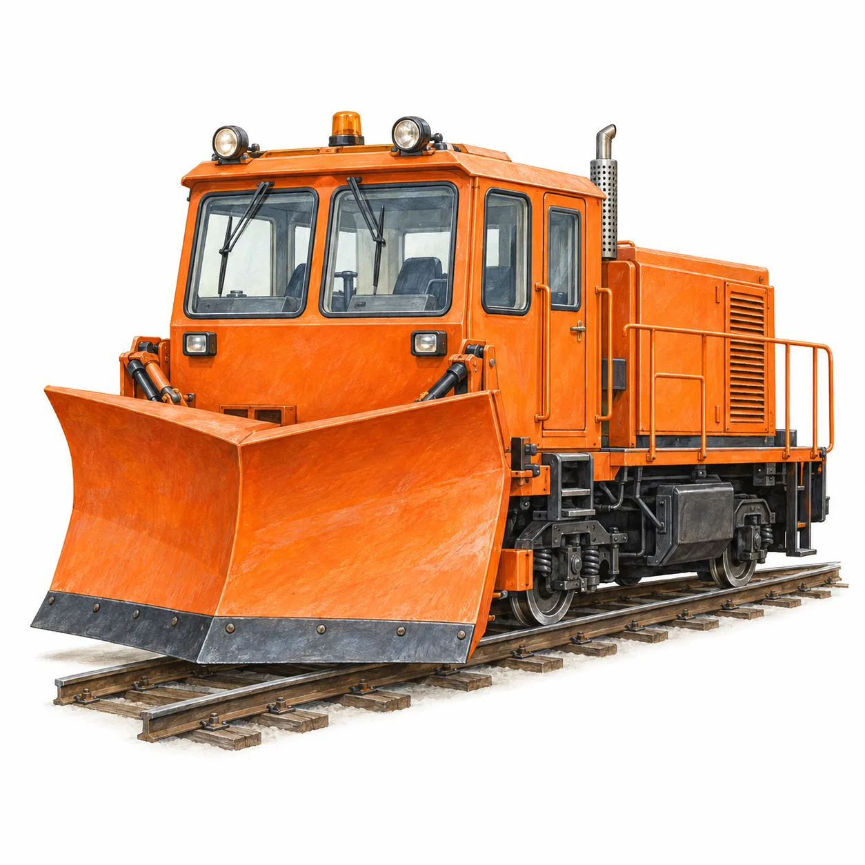 chasse-neige ferroviaire