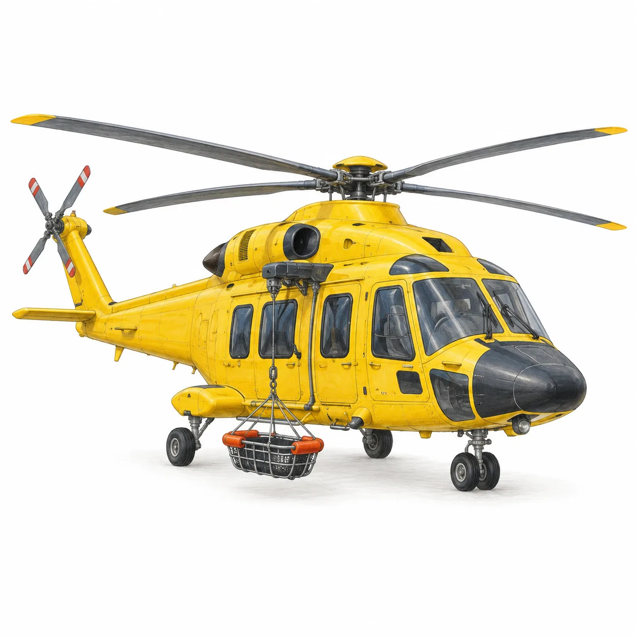 rescue helicopter