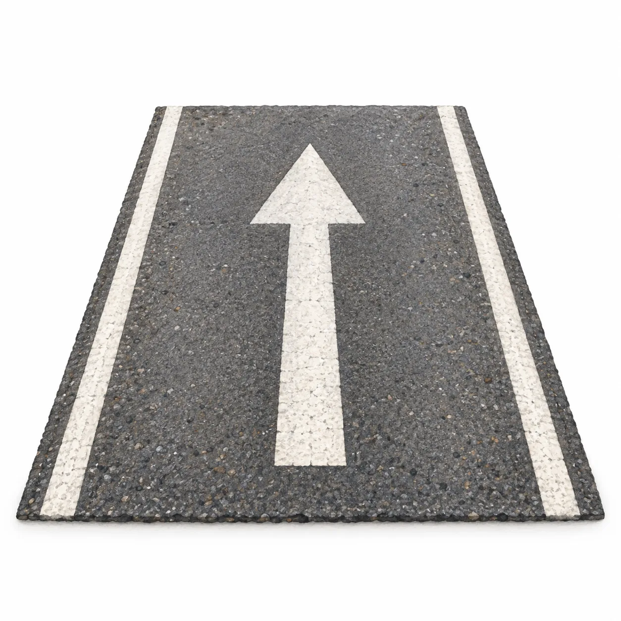 road arrow marking