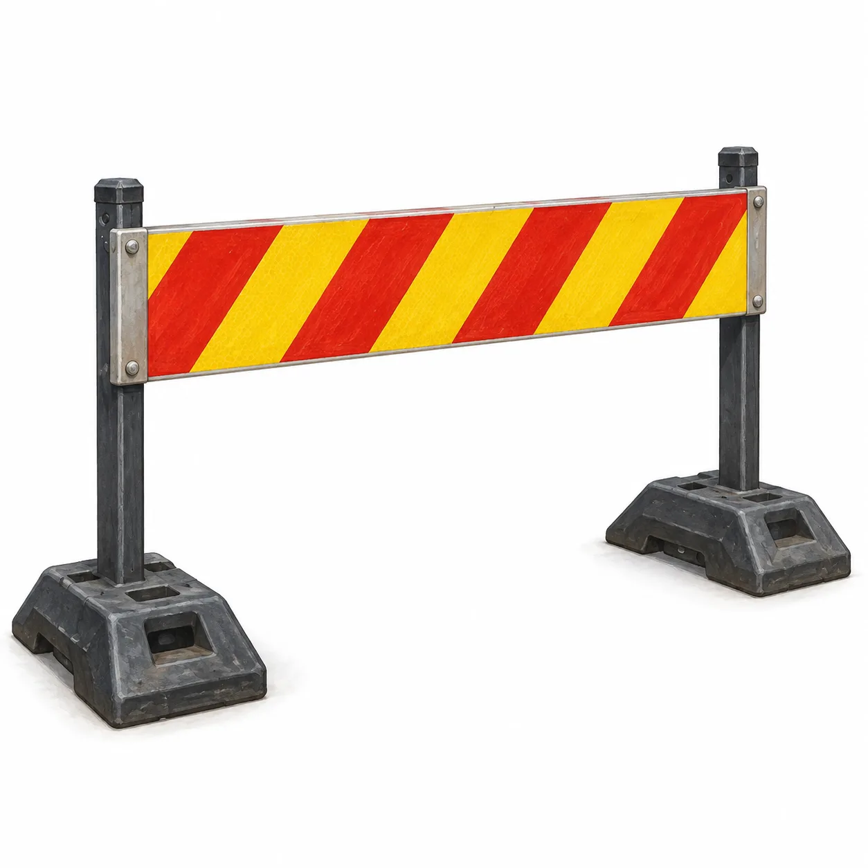 roadworks barrier