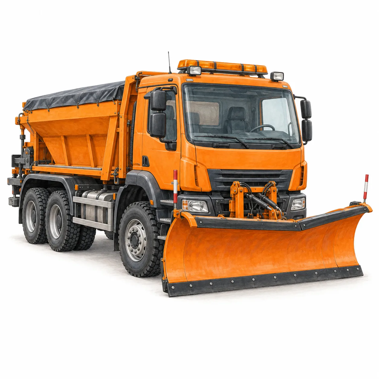 camion chasse-neige