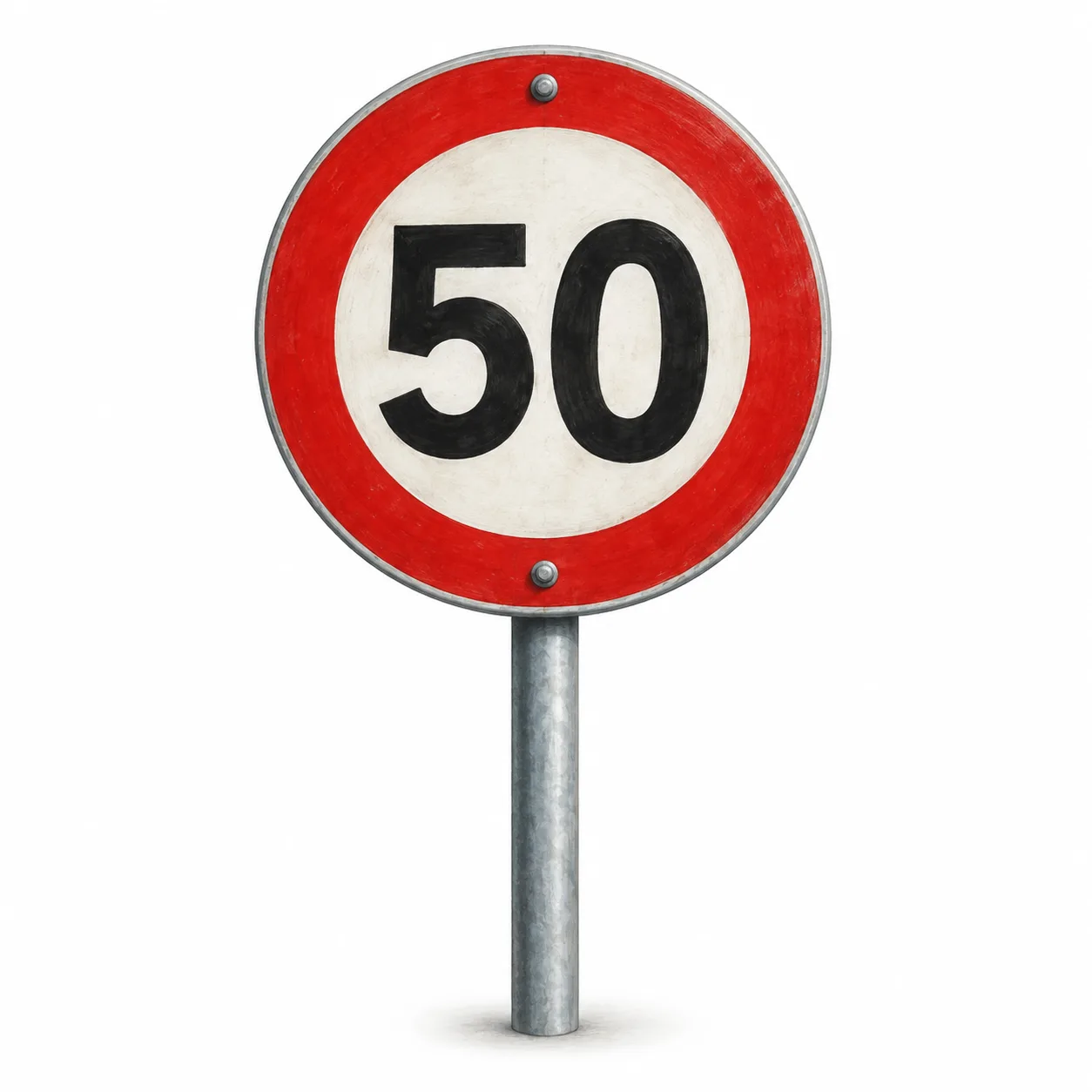 speed limit sign