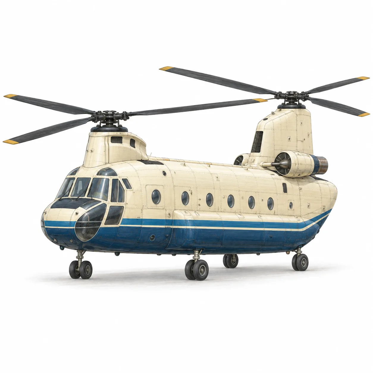 tandem-rotor helicopter