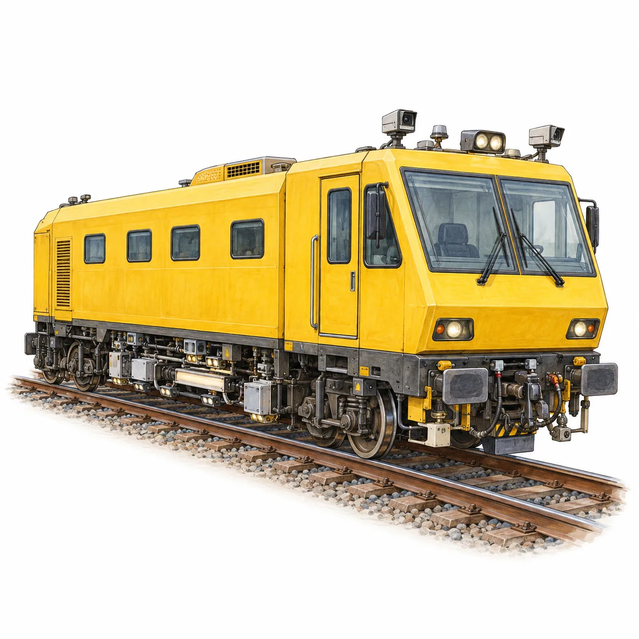 track inspection vehicle