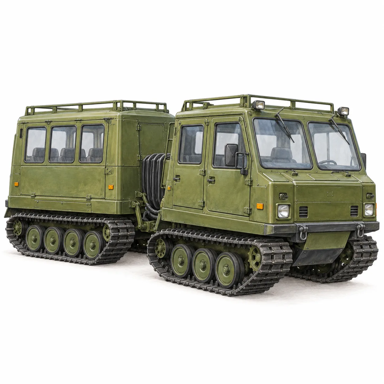 tracked all-terrain vehicle