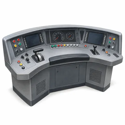 train driver's desk