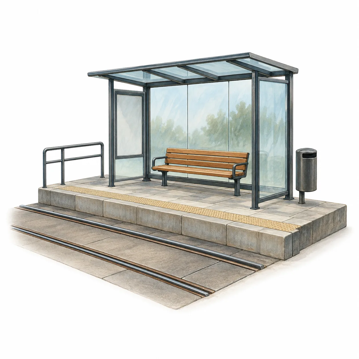 tram stop